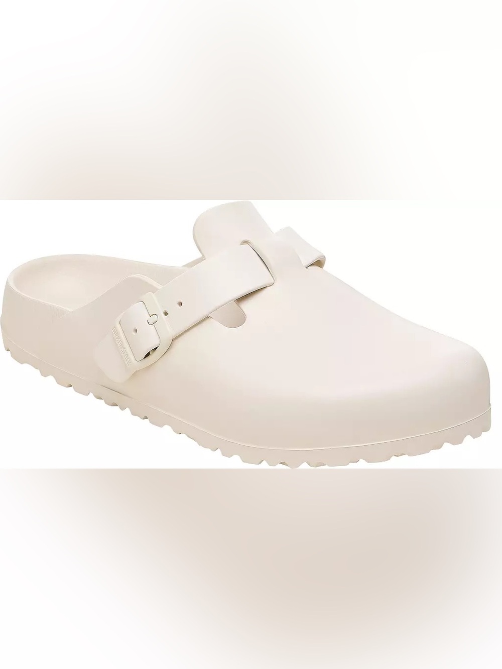 Birkenstock Women's Boston Essentials EVA Clogs- eggshell color EU 41 (9.5)